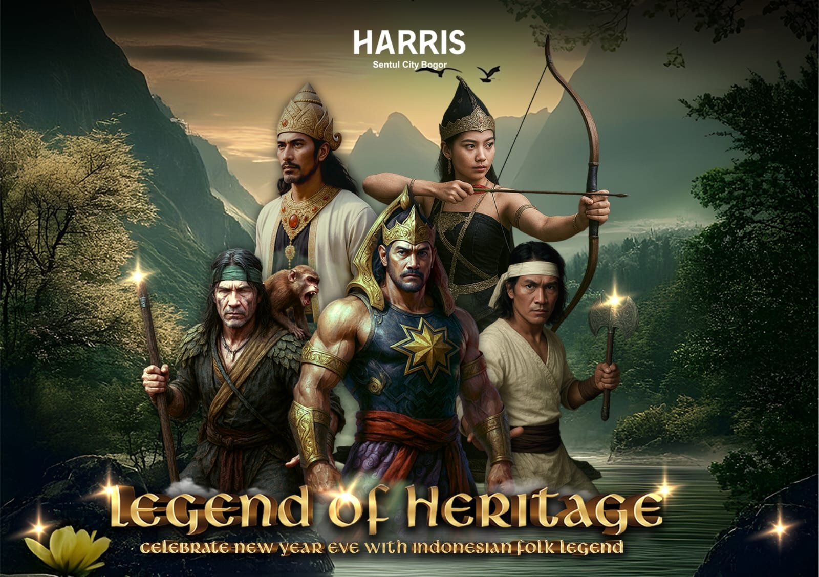 Sentul Sambut Malam Tahun Baru dengan Perayaan “Legend of Heritage” yang Penuh Keajaiban