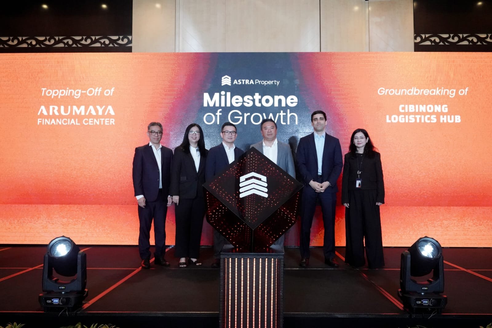 Astra Property Perkuat Portofolio Lewat Topping Off Arumaya Financial Center dan Groundbreaking Cibinong Logistics Hub