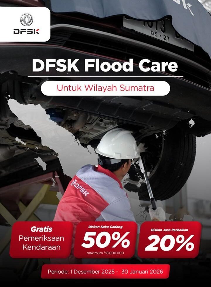 DFSK Luncurkan Program “Flood Care” untuk Bantu Korban Banjir di Sumatera dan Aceh