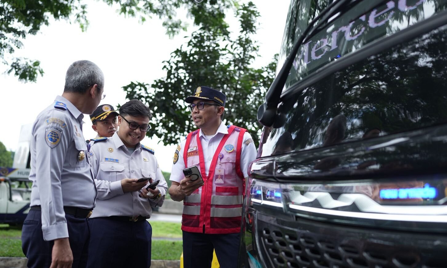 Ditjen Hubdat Periksa 85 Bus di Tol Jagorawi, Pastikan Angkutan Nataru Aman dan Nyaman