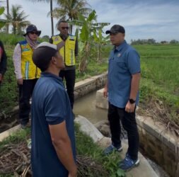 Genjot Ketahanan Pangan, Stafsus Menko AHY Tinjau Proyek Irigasi di Cianjur