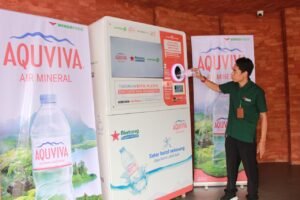 AQUVIVA Hadirkan Reverse Vending Machine Pertama di Bali, Dorong Aksi Daur Ulang Plastik