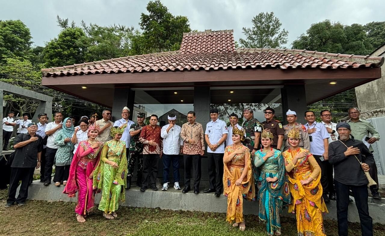 Menteri Kebudayaan Fadli Zon Resmikan Revitalisasi Prasasti Batu Tulis Bogor di Penghujung 2025