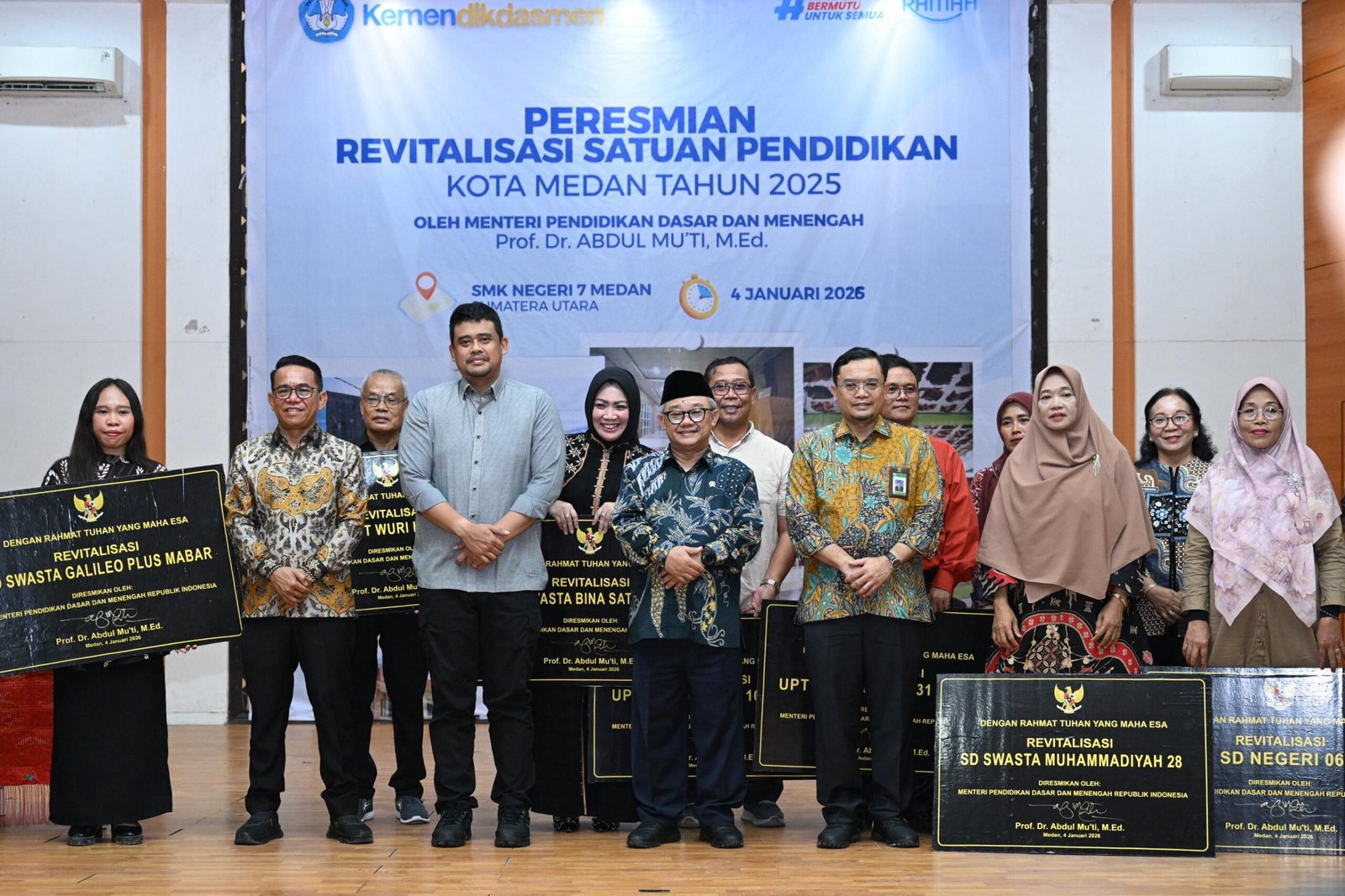 Sekolah Medan Apresiasi Revitalisasi & Digitalisasi Kemendikdasmen 2025