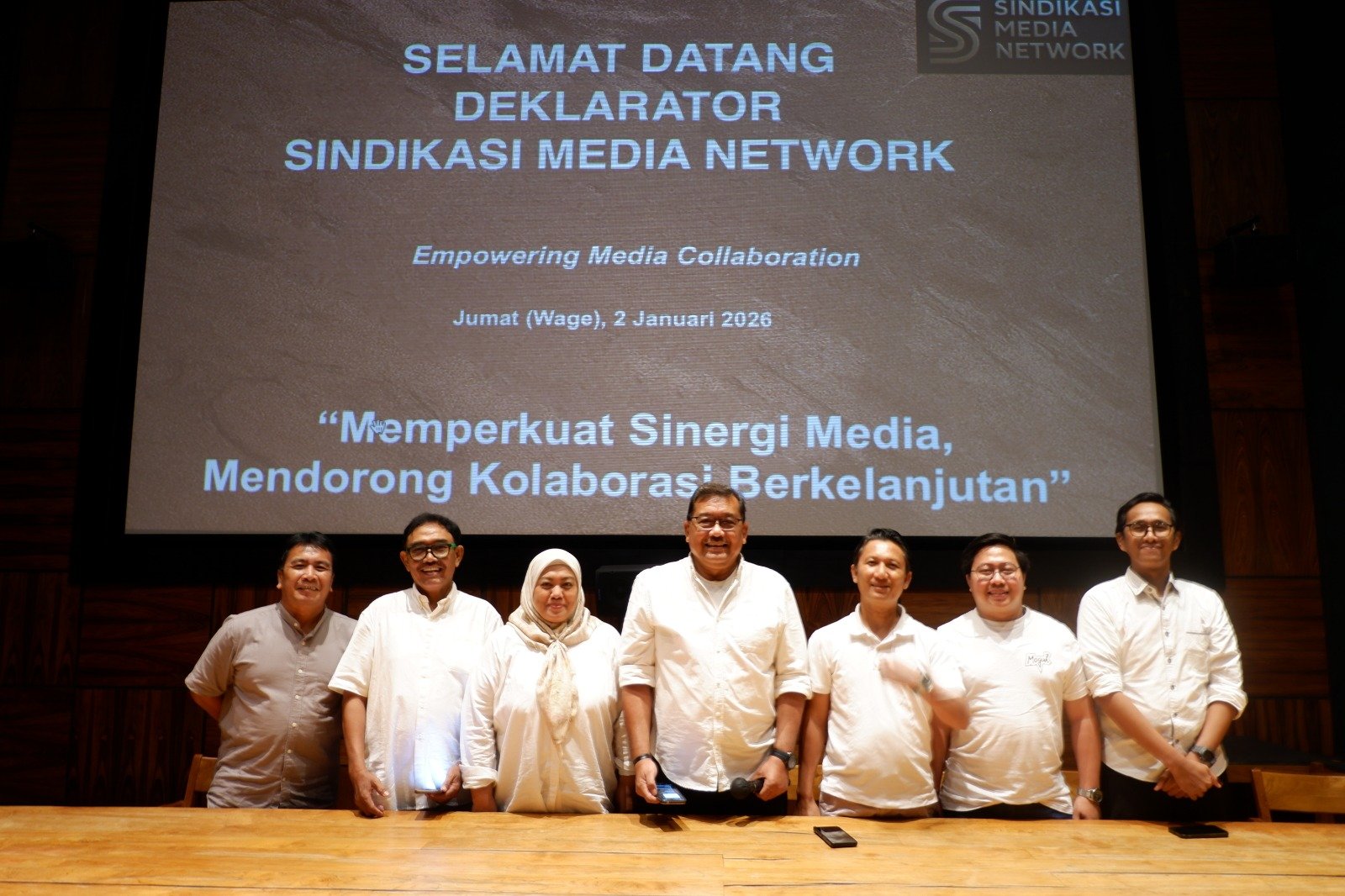 Sindikasi Media Network Dideklarasikan, Himpun Insan Pers dalam Kolaborasi Profesional