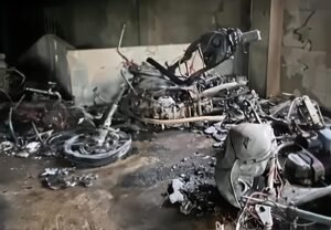 Tempat Penitipan Motor di Stasiun Bogor Terbakar, 19 Unit Terdampak