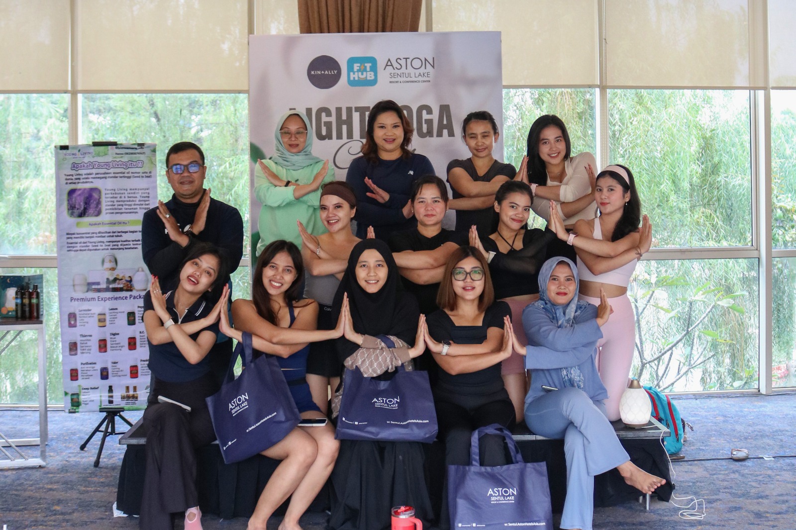 Aston Sentul Gelar Light Yoga Class untuk Dukung Gaya Hidup Sehat