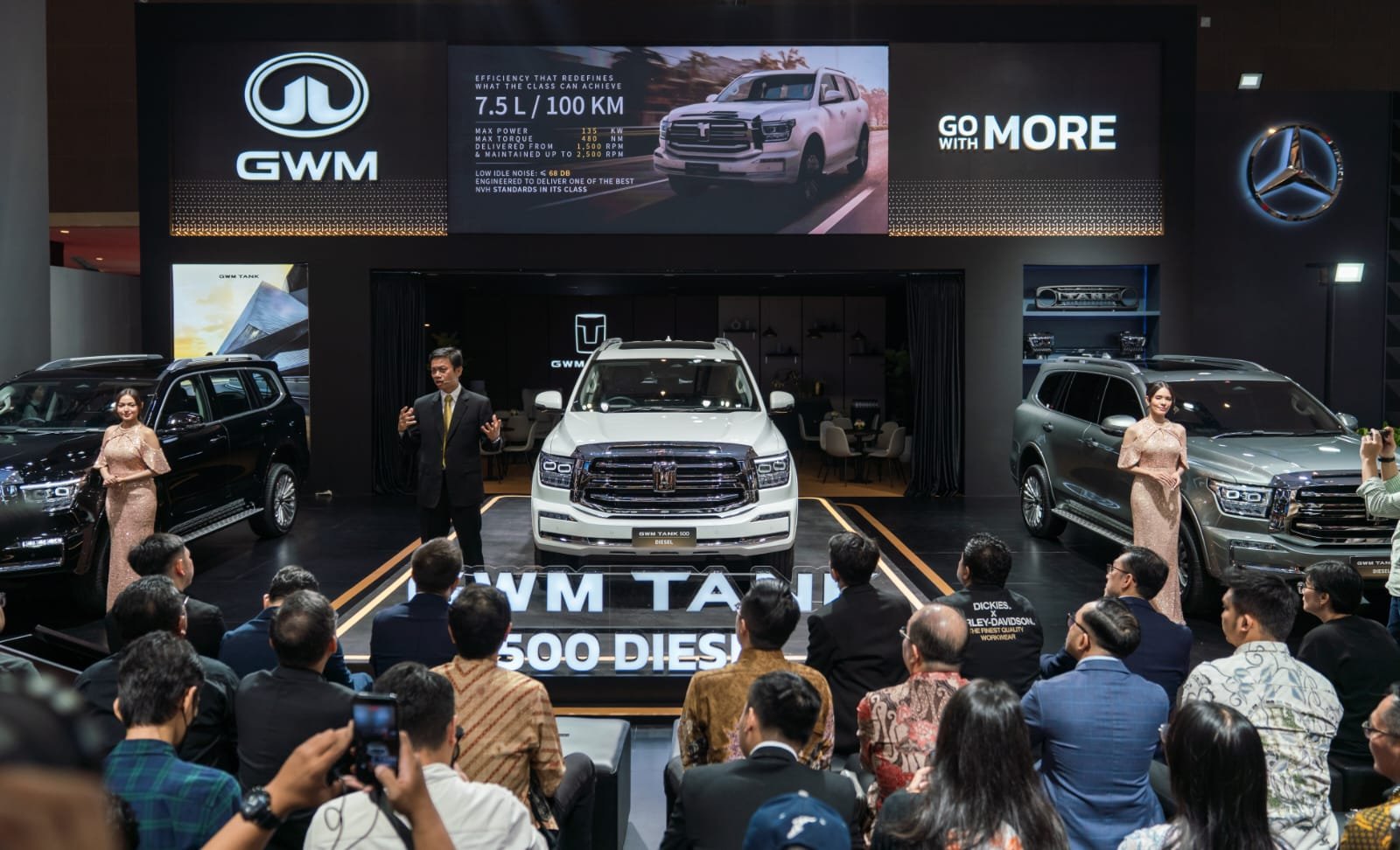 Inchcape GWM Indonesia Resmi Luncurkan SUV Tank 500 Diesel di IIMS 2026