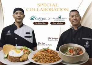 Kolaborasi Ciputra Hospital, Executive Chef Hotel Ciputra Jakarta Hadirkan Menu Lokal hingga Internasional untuk Pasien