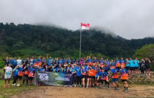 Run & Clean Bukit Cisadon, 100 Pelari Bogor Gabungkan Olahraga dan Aksi Bersih Lingkungan