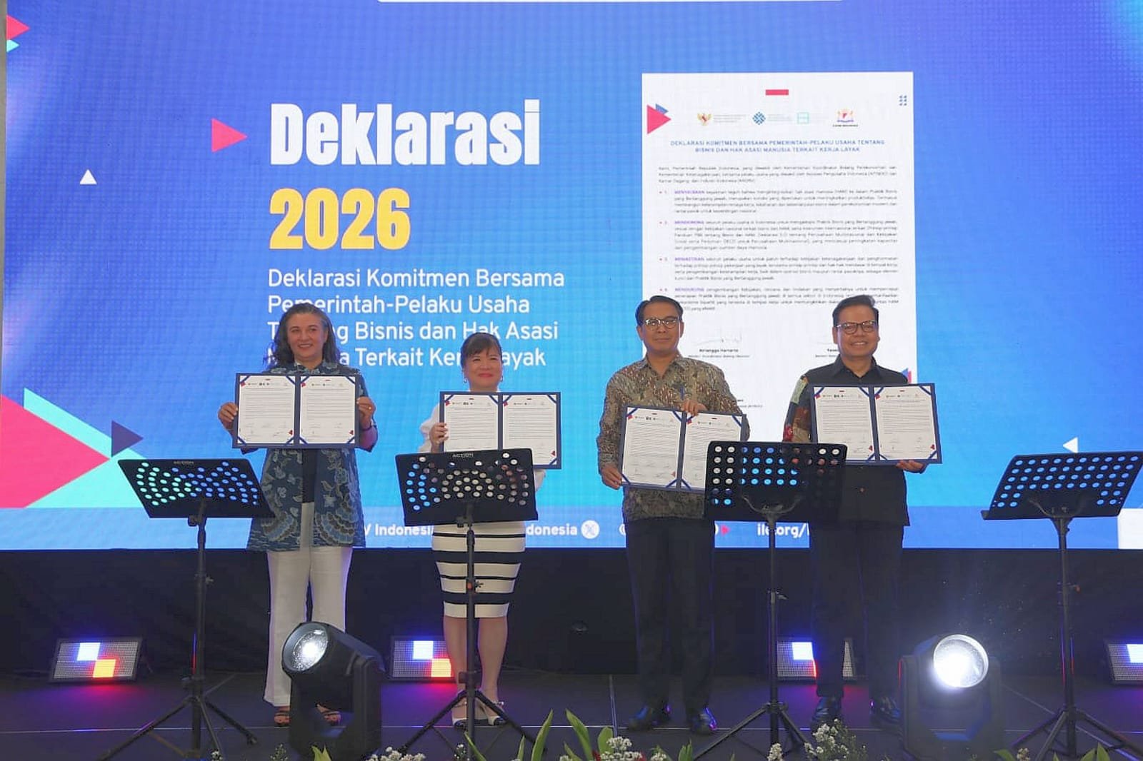 bisnis dan hak asasi manusia Pemerintah dan Dunia Usaha Tegaskan Komitmen Bisnis Bertanggung Jawab dan Penghormatan HAM