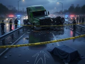 Kecelakaan Maut di Parungpanjang, Pemotor 42 Tahun Tewas Terlindas Truk Diesel