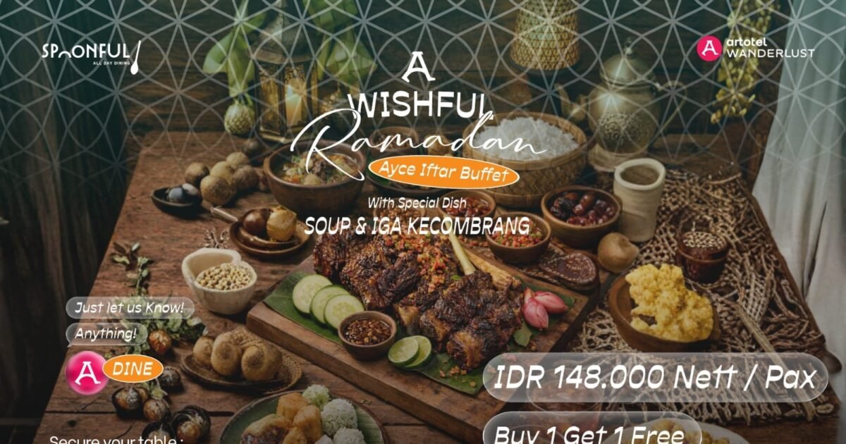 Rayakan Ramadan Lewat “A Wishful Ramadan” di ROOMS INC D’Botanica Bandung