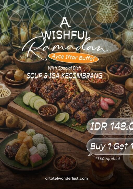 Rayakan Ramadan Lewat “A Wishful Ramadan” di ROOMS INC D’Botanica Bandung