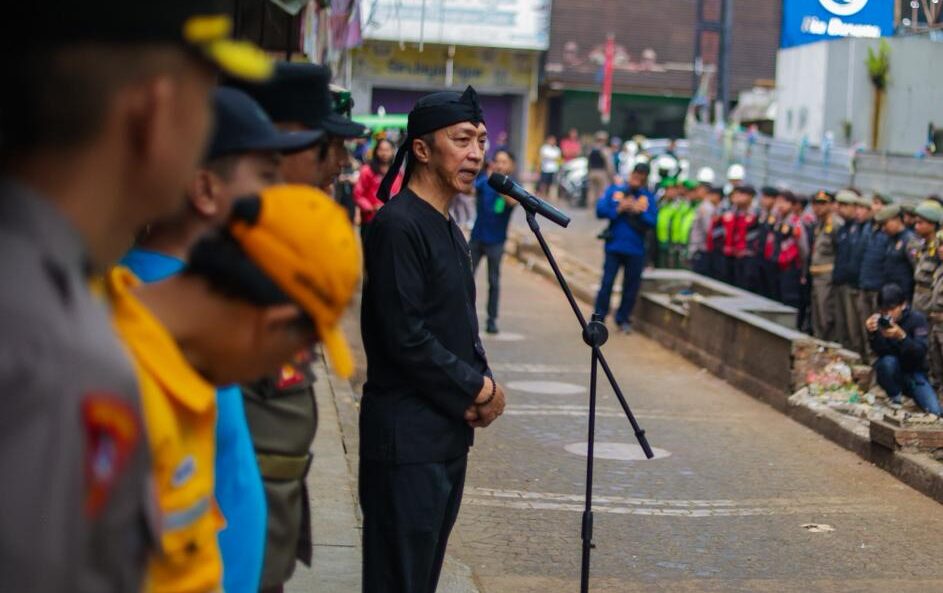 Dedie Rachim Tegaskan Penertiban PKL Pasar Bogor, Siapkan Sanksi Tegas