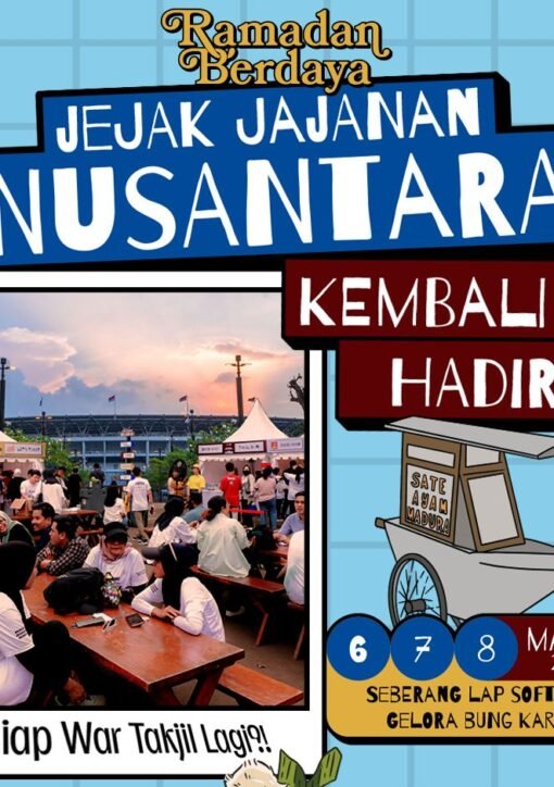 Festival Jejak Jajanan Nusantara 2026 Hadir di GBK, 40 UMKM Siap Naik Kelas