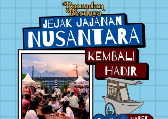 Festival Jejak Jajanan Nusantara 2026 Hadir di GBK, 40 UMKM Siap Naik Kelas