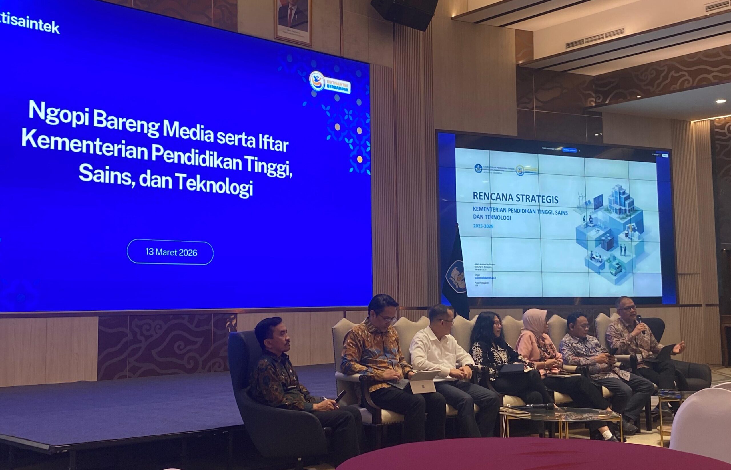 Kemdiktisaintek Perkuat Transformasi Pendidikan Tinggi untuk Wujudkan Indonesia Emas 2045