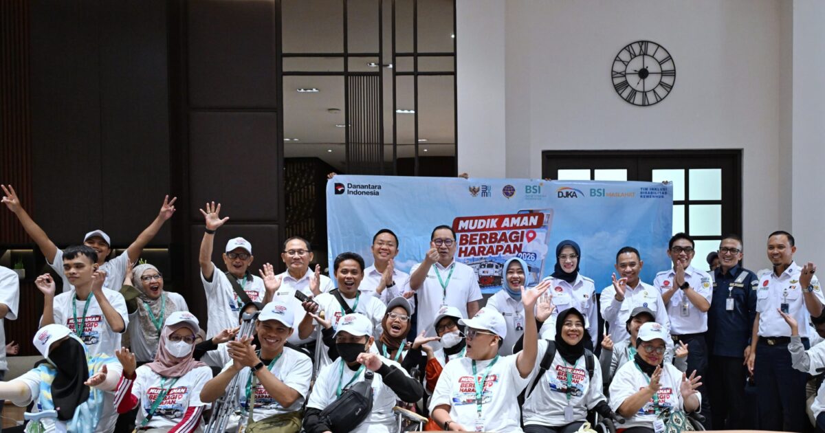 Program Mudik Inklusif Kemenhub 2026 Berangkatkan Ratusan Peserta ke Jawa