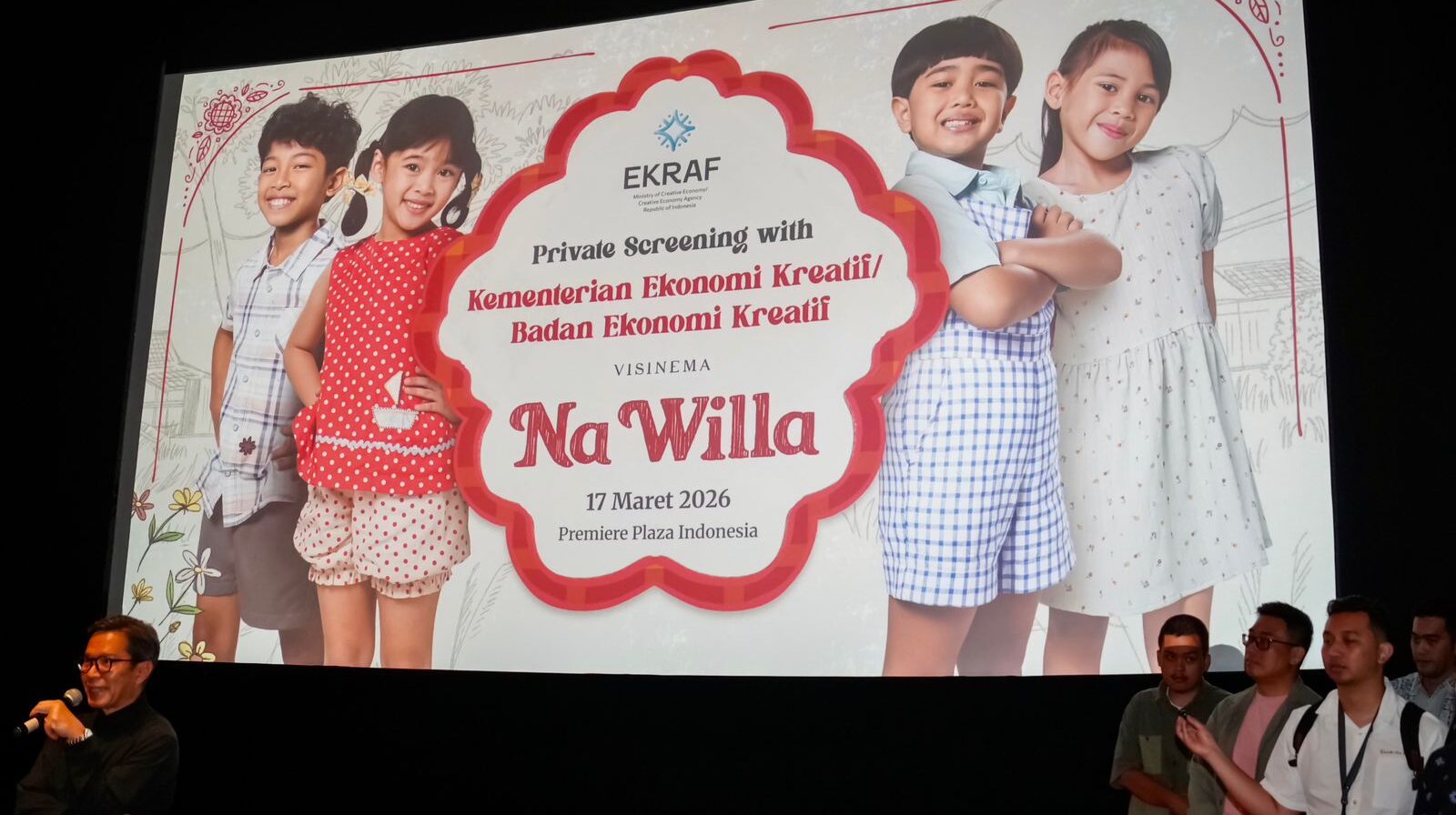 Pemutaran Film Na Willa Dapat Dukungan Pemerintah, Angkat Kisah Hangat Keluarga