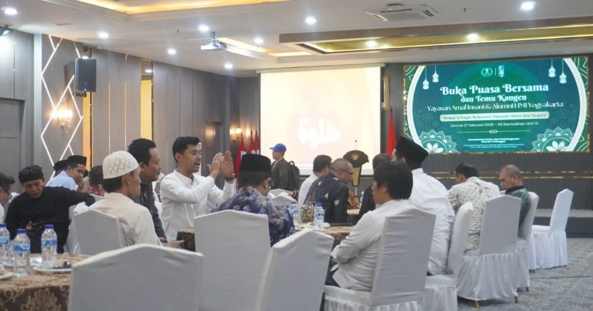 Yayasan Amal Insani Gelar Bukber 2026, Wakaf Disebut Jadi Kekuatan Ekonomi Umat