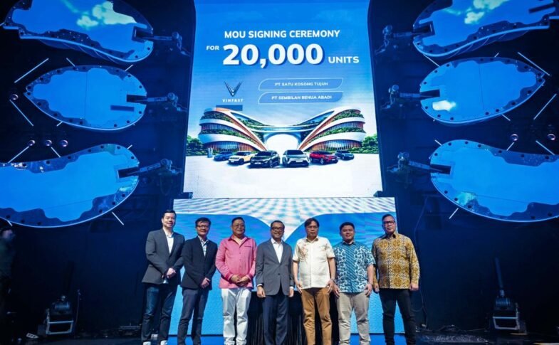 VinFast Gandeng Dua Perusahaan Transportasi Indonesia, Siapkan 20.000 Armada Listrik