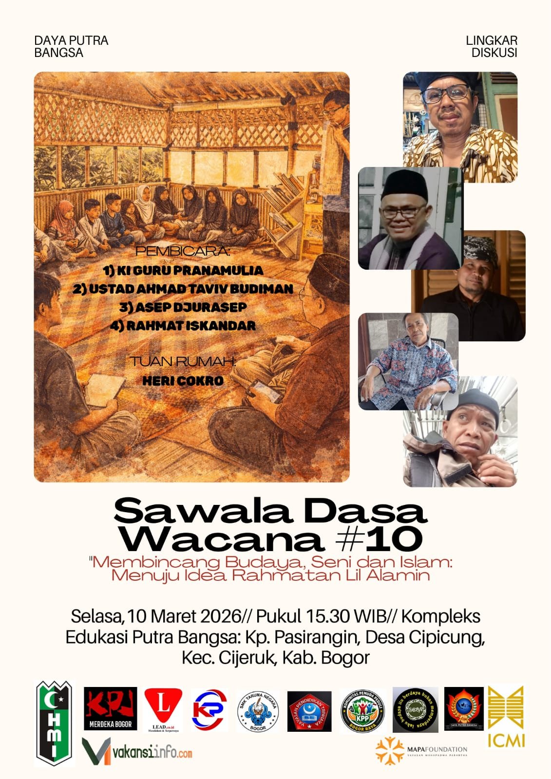 Membincang Budaya, Seni, dan Islam Menuju Gagasan Rahmatan Lil Alamin