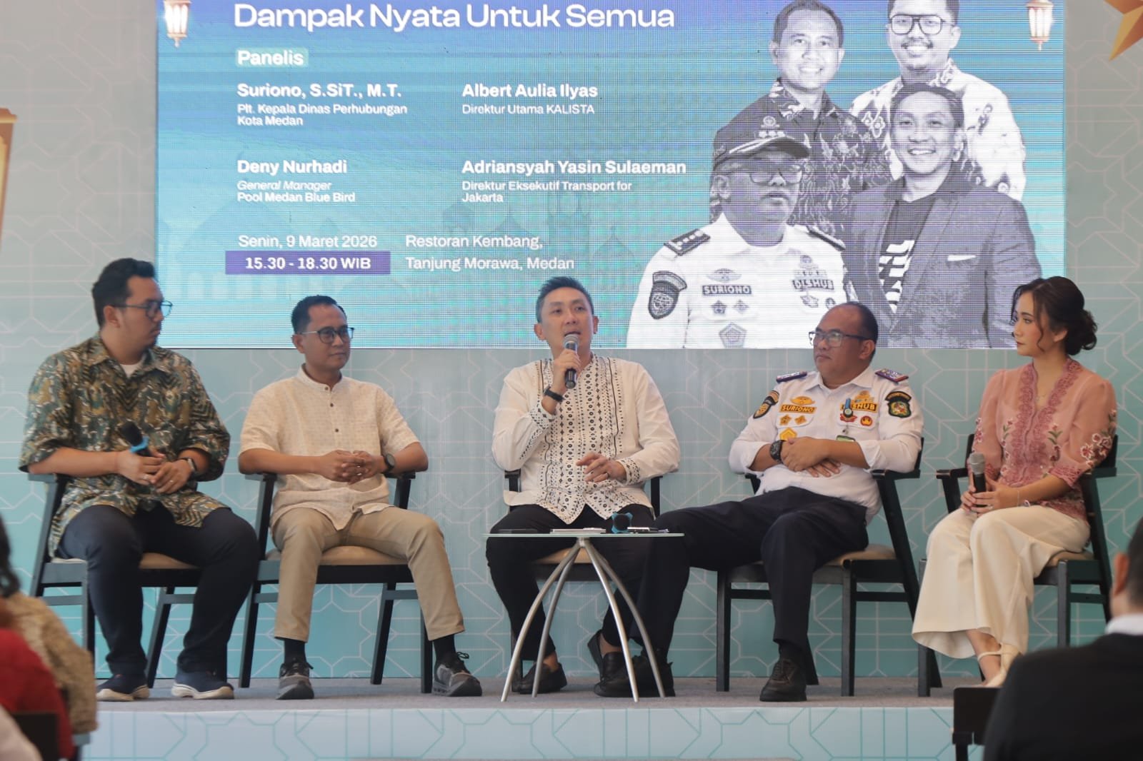 KALISTA Dorong Kolaborasi Percepat Transportasi Publik Listrik Lewat Forum Bincang Bus Listrik Medan