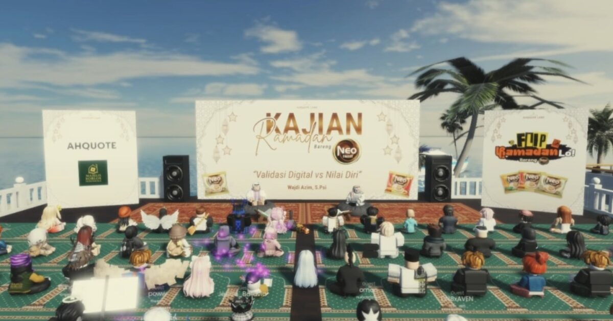 Ngabuburit di Metaverse, Neo Coffee Ajak Anak Muda Ikut Kajian Ramadan di Roblox