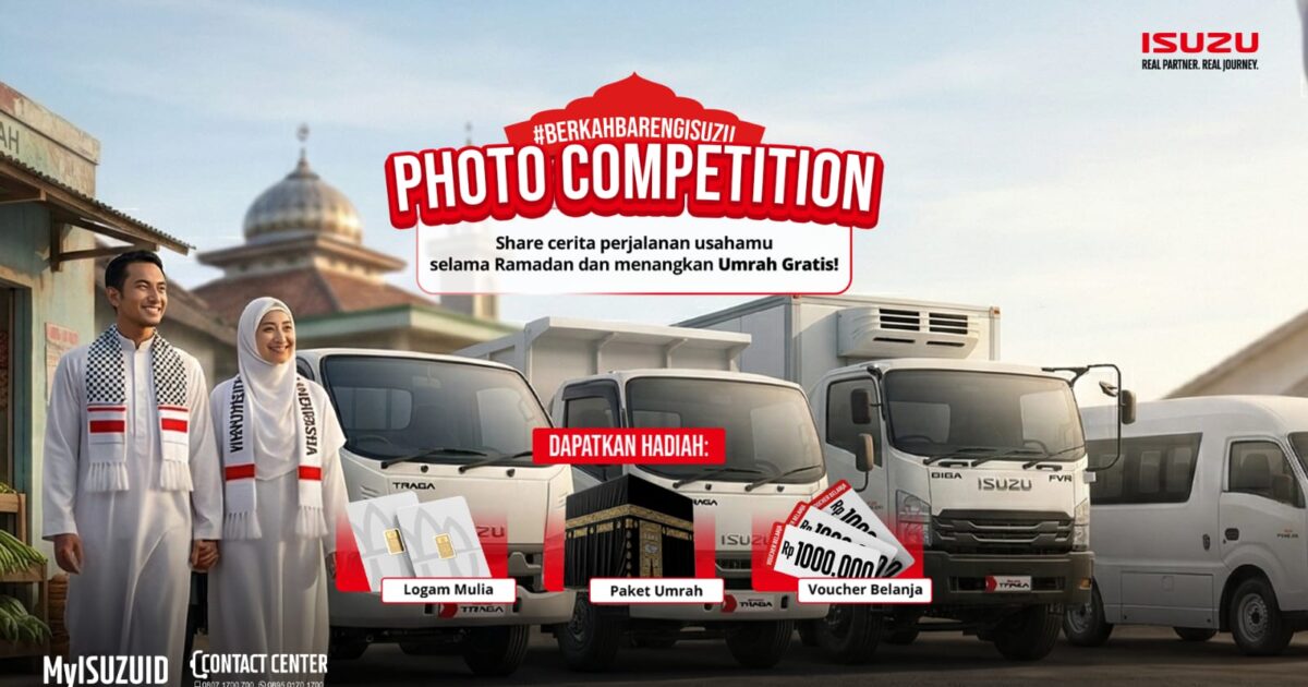 Isuzu Ajak Pelanggan Berbagi Kisah Ramadan Lewat #BerkahBarengIsuzu, Hadiah Utama Umrah