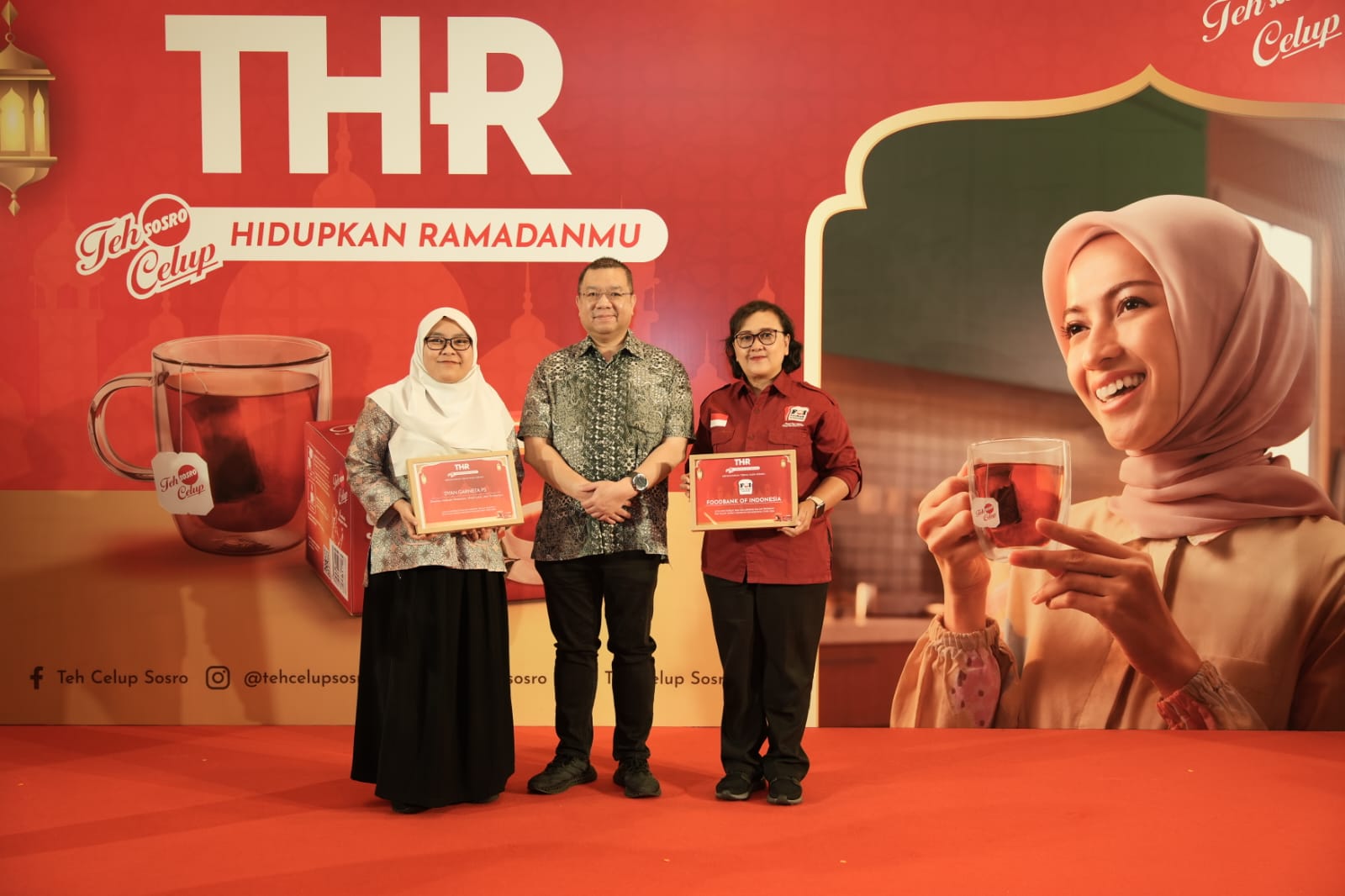 “Teh Celup Sosro Hidupkan Ramadanmu, Bagikan 60.000 Paket Buka Puasa di 186 Masjid”