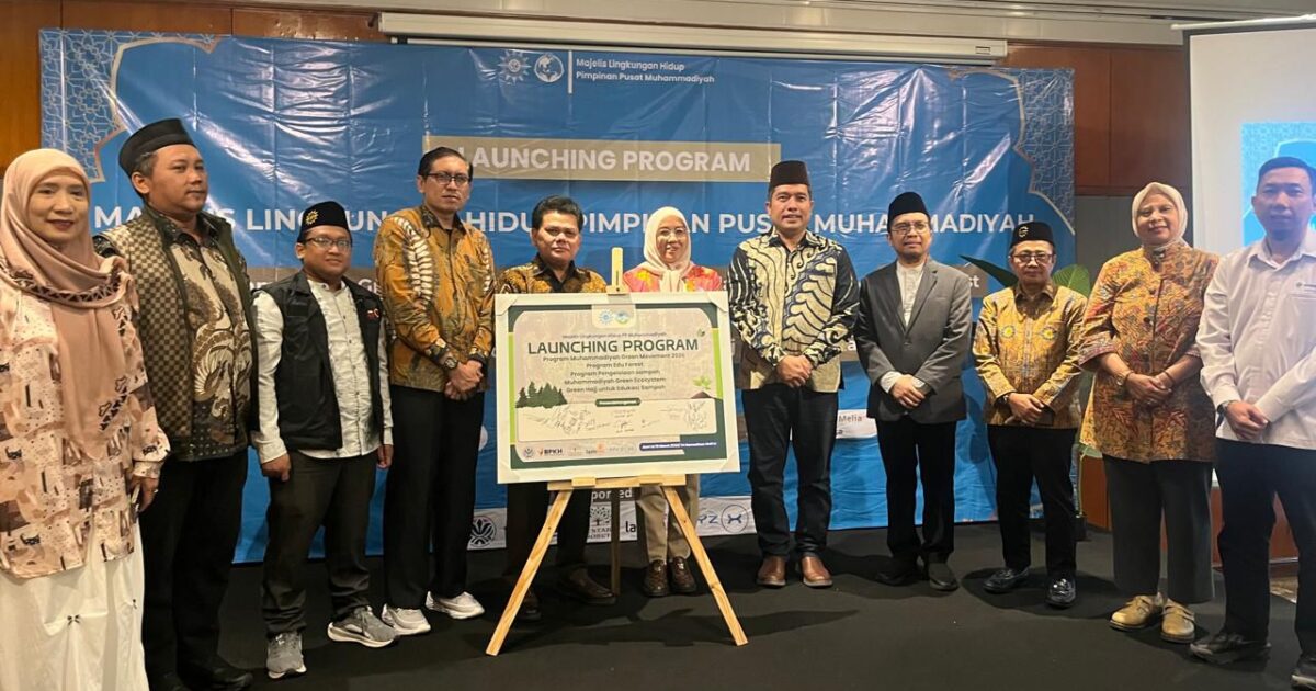 Muhammadiyah Luncurkan Program Lingkungan 2026, Dorong Green Movement hingga Green Hajj