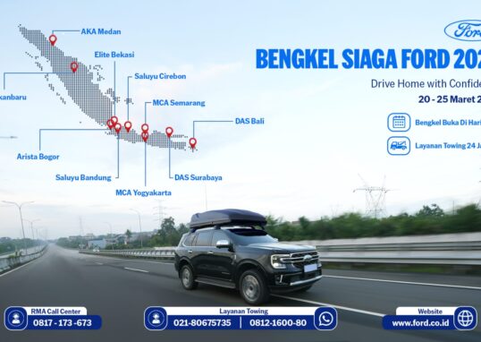 Navigasi Mudik Lebaran 2026, Ford Everest Ubah Perjalanan Jadi Lebih Aman dan Nyaman