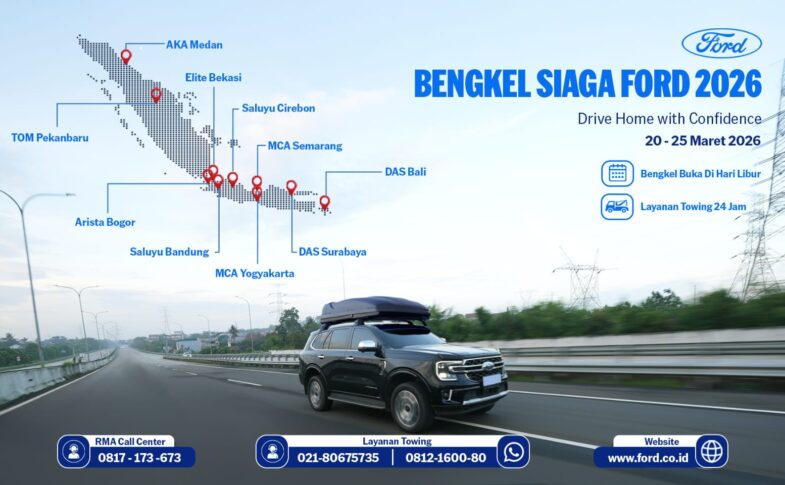 Navigasi Mudik Lebaran 2026, Ford Everest Ubah Perjalanan Jadi Lebih Aman dan Nyaman