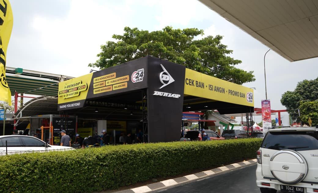 Mudik Lebaran Makin Tenang, DUNLOP Buka Posko 24 Jam dengan Layanan Ban Gratis