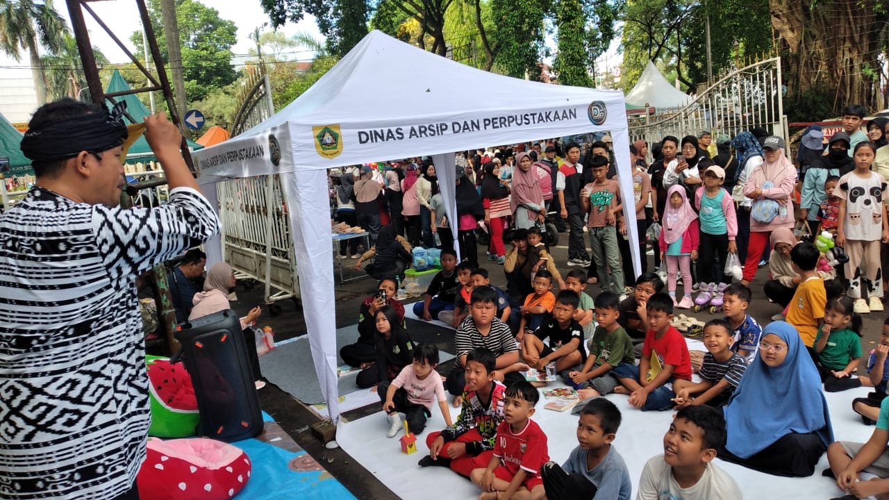 CFD Tegar Beriman Bogor 12 April 2026 Hadirkan Perpustakaan Keliling, Warga Antusias