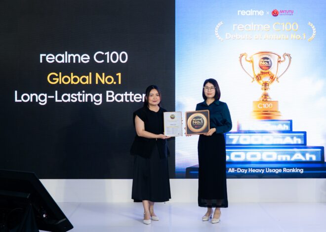 realme C100 Hadir di Indonesia, Smartphone 8000mAh dengan Daya Tahan Ekstrem
