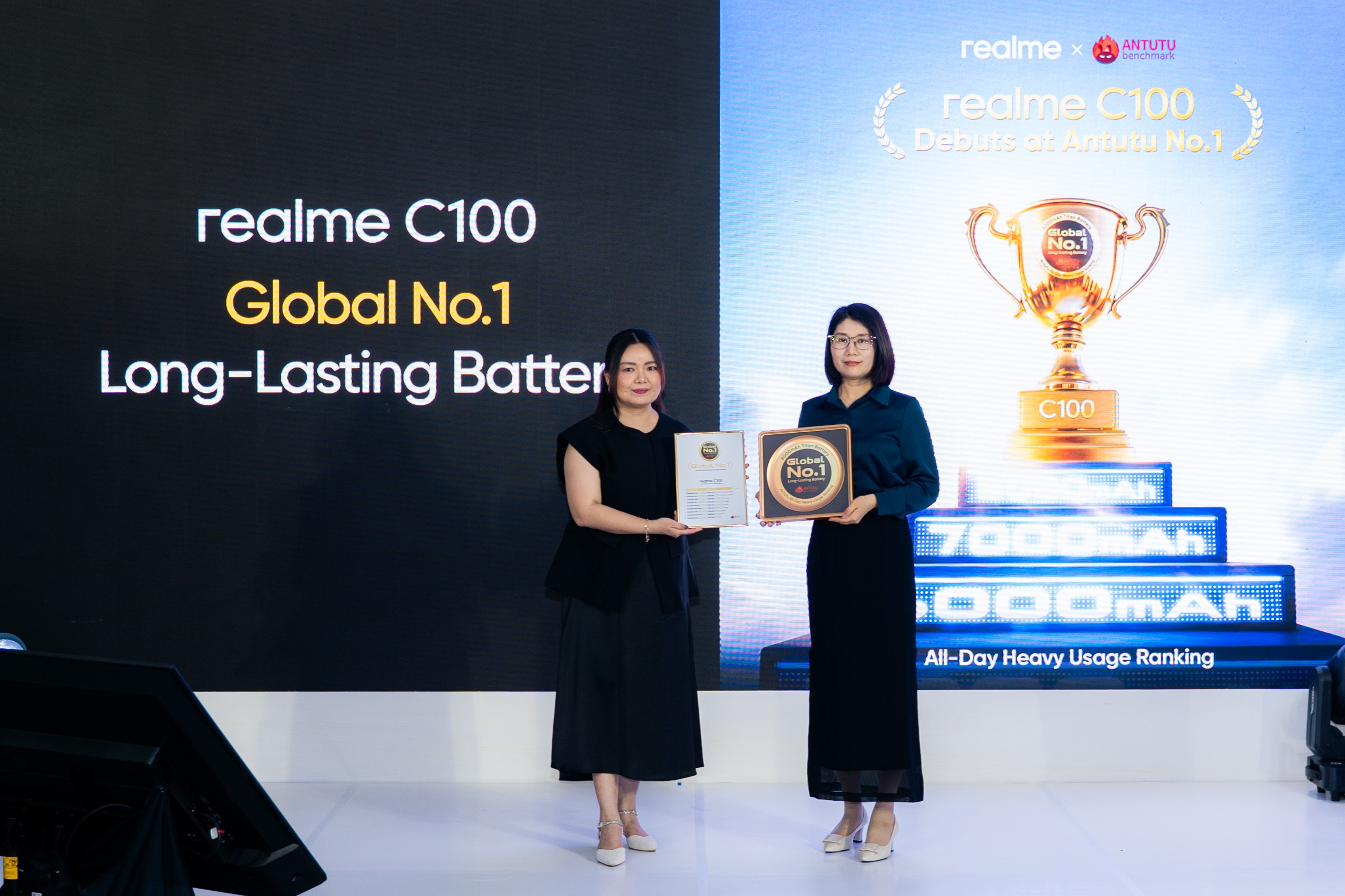 realme C100 Hadir di Indonesia, Smartphone 8000mAh dengan Daya Tahan Ekstrem