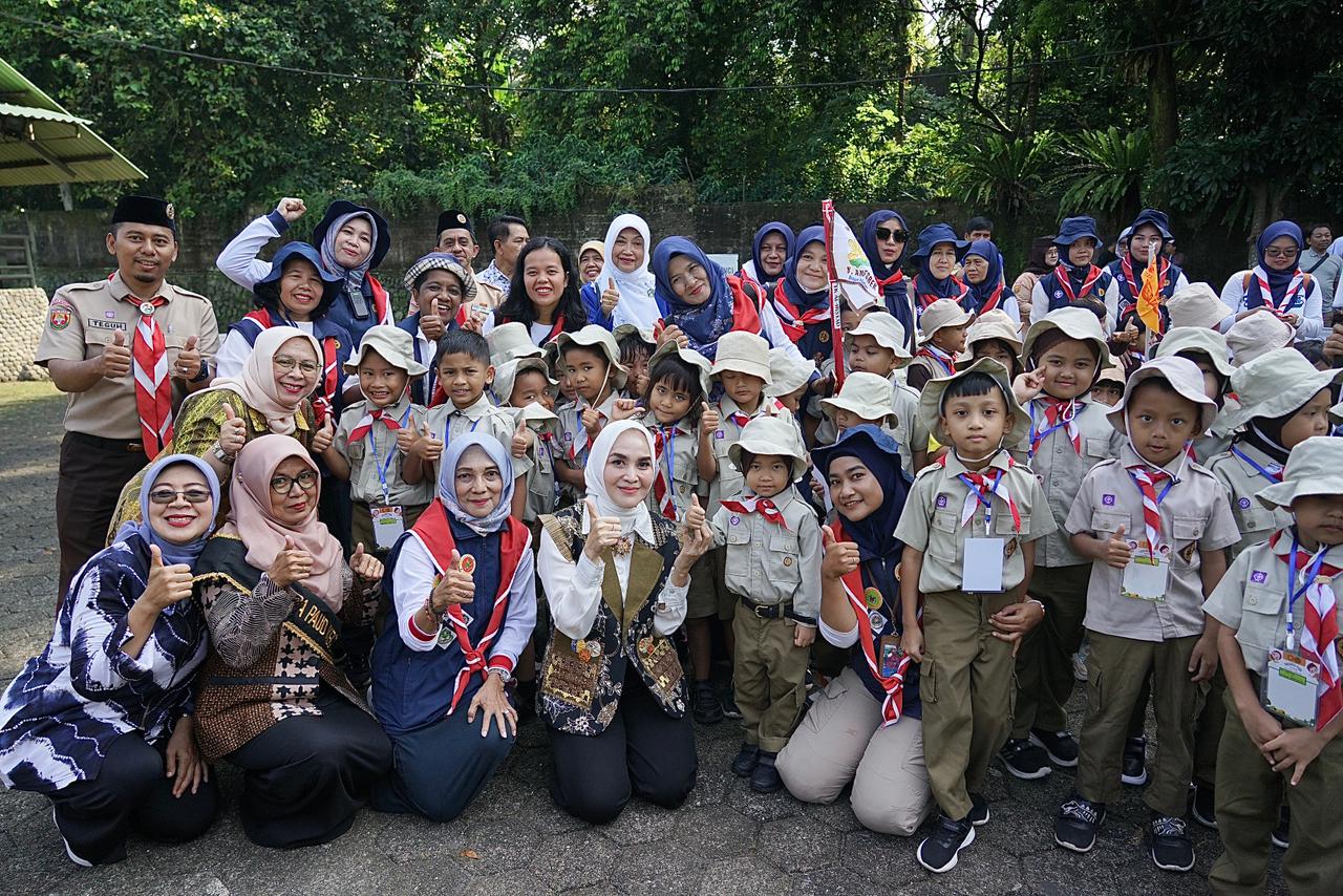 Ratusan Anak PAUD Meriahkan Gebyar Prasiaga di Katulampa