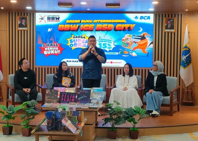 Pecinta Buku Wajib Datang! BBW Jakarta 2026 Tebar Diskon Besar dan Hadiah Mobil Listrik