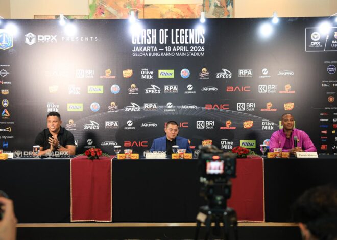 Clash of Legends Jakarta 2026: Ronaldo dan Kluivert Siap Bangkitkan Nostalgia di GBK