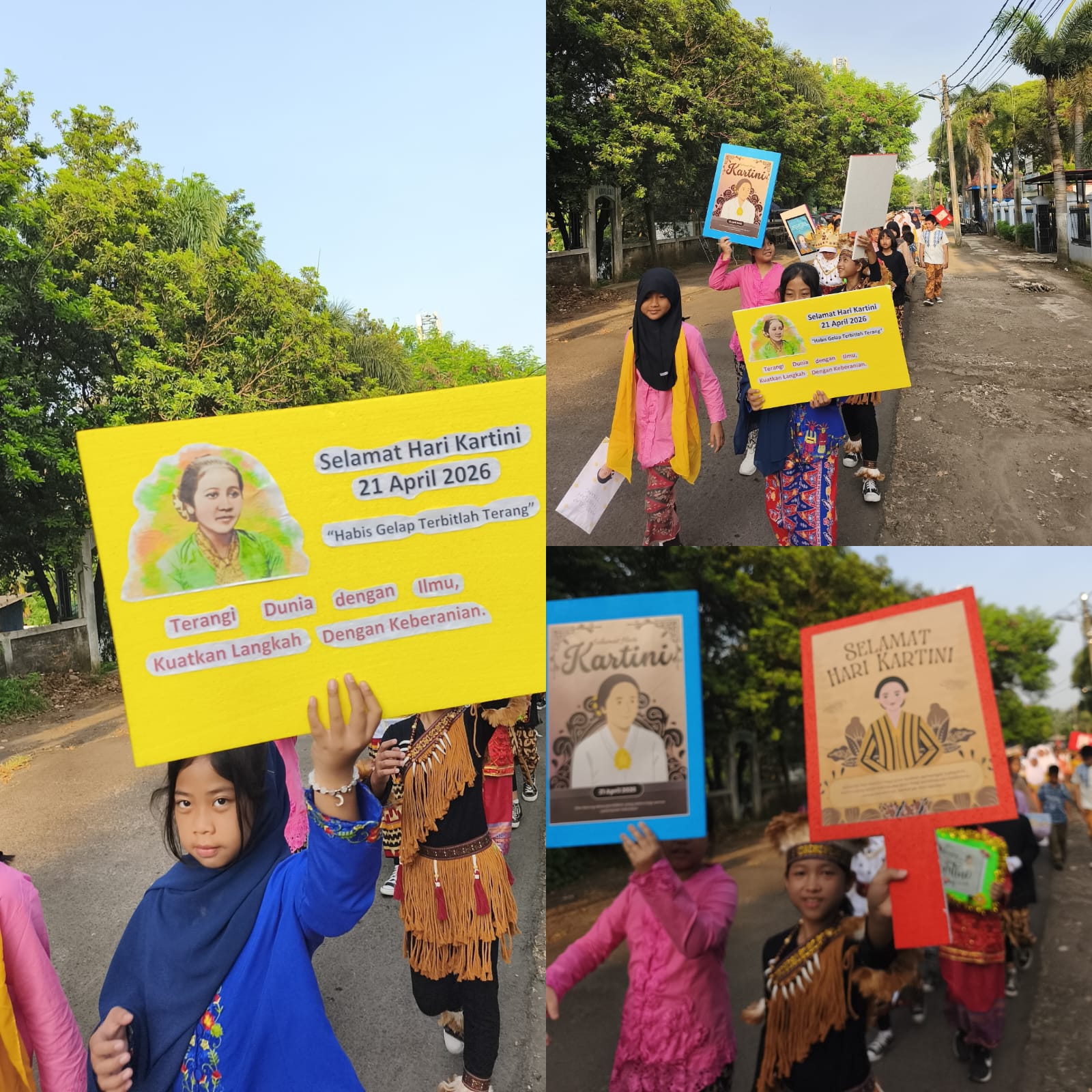 Tangis Haru dan Senyum Bangga di Hari Kartini, Kreativitas Siswa SD Angkasa 12 Halim Bikin Merinding