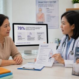 78% Penderita Penyakit Kronis Khawatir Cacar Api, Namun Minim Konsultasi Dokter