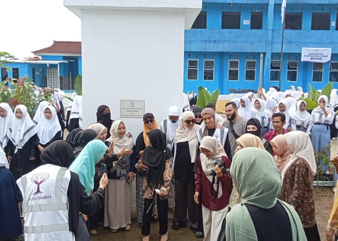 Akhirnya Punya Air Bersih! Ratusan Siswa Triwijaya Ciadeg Terima Bantuan Sumur Bor