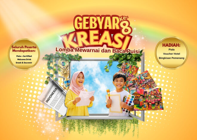 Gebyar Kreasi 8 Jendela Puspita Dibuka! Saatnya Tunjukkan Bakat dan Raih Prestasi