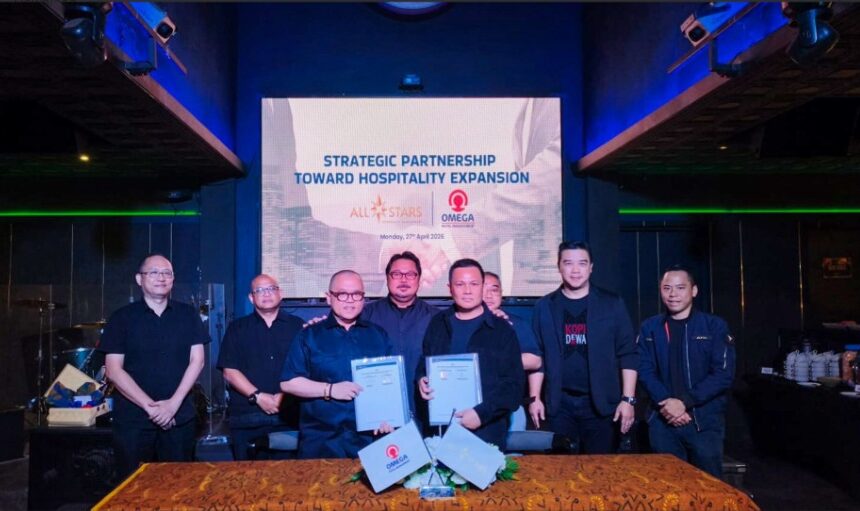 AllStar & Omega Hotel Management Kolaborasi, Siap Kembangkan Hotel Lifestyle di Indonesia