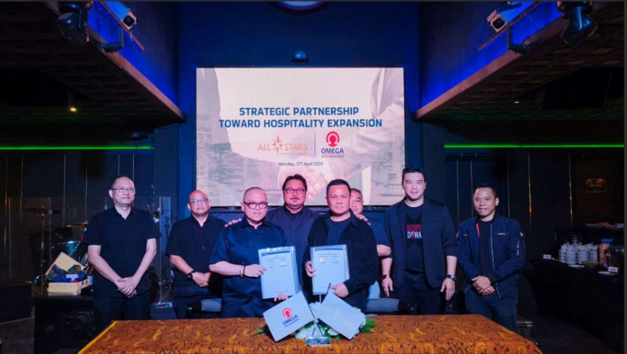 AllStar & Omega Hotel Management Kolaborasi, Siap Kembangkan Hotel Lifestyle di Indonesia