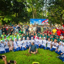 Gerakan Indonesia ASRI Digelar di Bogor, 700 Peserta Turun Bersihkan Situ Gede