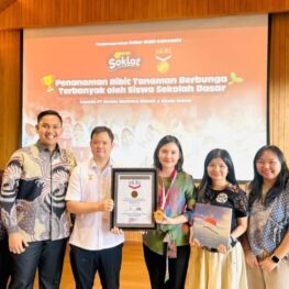Gerak untuk Bumi! Ribuan Siswa SD Bikin Rekor MURI Bareng Nissin Soklat
