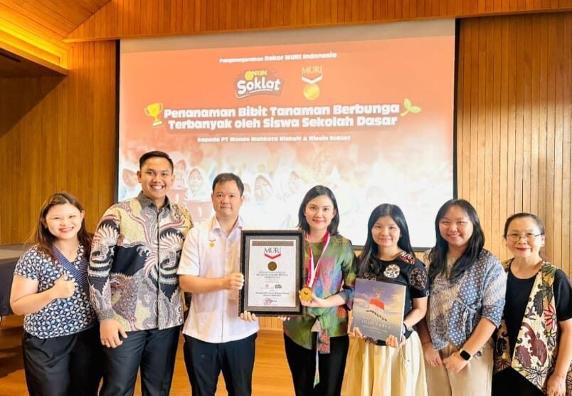 Gerak untuk Bumi! Ribuan Siswa SD Bikin Rekor MURI Bareng Nissin Soklat